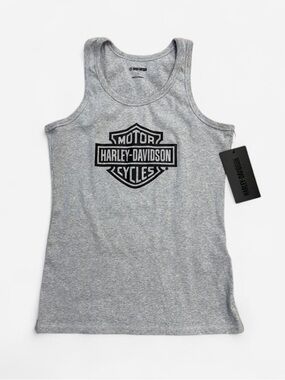 Y2K grunge brand new Harley tank top🩶